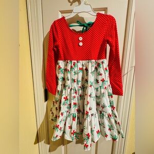 Beautiful Christmas dress.